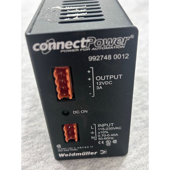 Weidmuller Connect Power Supply 24VDC 2.3A Model No 9927480012 - Picture 4 of 8
